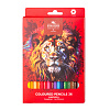 Карандаши 36 цветов Koh-I-Noor "RED LION", картонная коробка с европодвесом