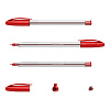Ручка шариковая ErichKrause® U-108 Classic Stick 1.0, Ultra Glide Technology, цвет чернил красный (в коробке по 50 шт.)