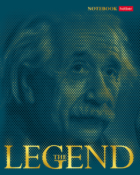 Тетрадь 96 л. лин. "Я-Легенда" 65г/кв.м 