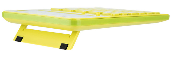 Калькулятор 12 разр., Deli Touch желтый 