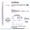 Ручка гелевая 0,5 мм UniWrite. Non-Fiction, СИНЯЯ