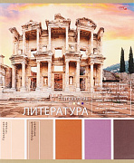 Тетрадь предмет. 36 л. лин. "PANTONE" ЛИТЕРАТУРА эконом, б/о TM Profit