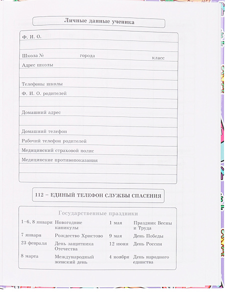 Дневник 1-11 кл. 40 л. тв.переплет "КЛАССИКА СТРИТФУДА" глянц.лам.  TM"Profit"