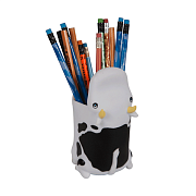 Подставка для пишущих принадлежностей "deVENTE. Cow" 7,5x8x14,5 см, пластиковая, в форме коровы