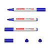 Маркер для доски ErichKrause® W-170, цвет чернил синий (в коробке по 12 шт.)