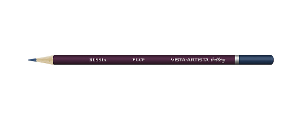Карандаш цветной художественный "VISTA-ARTISTA" "Gallery"  заточенный 512 Индиго (Indigo)