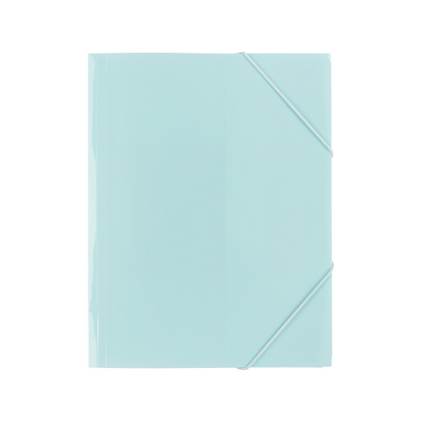 Папка на резинке А4 "Expert Complete" Trend Pastel "Pastel" 600 мкм 35 мм диагональ бирюзовый EC234419