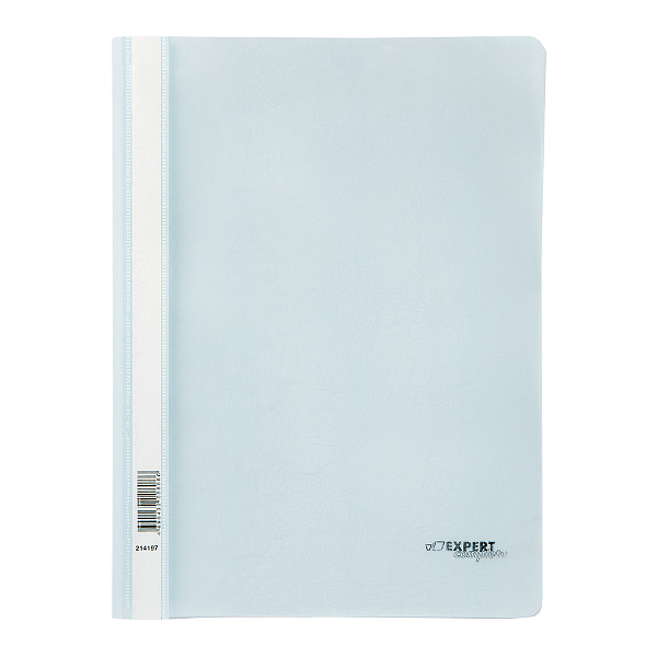 Скоросшиватель A4 140/180 мкм волокно васильковый "Expert Complete" Trend Pastel