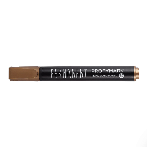 Маркер перм. "PROFYMARK", ЗОЛОТОЙ
