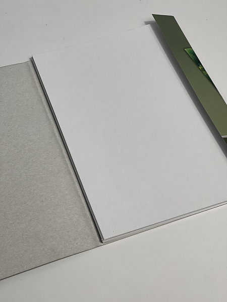 Бумага для акварели А4, 20 листов, 200г/м2, "Дом на берегу", в папке