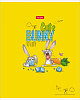 Тетрадь 48 л. кл. "Милый зайка" 65г/кв.м мат.ламин. 5 диз.в блоке скругл.углы