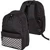 Рюкзак "deVENTE. TOTAL BLACK" подростковый 44x31x20 см (19 л) 650 г, текстильный, 1 отделение на молнии с уплотненным отделением для ноутбука до 15 дюймов и книг, 1 передний карман на молнии, 2 боковых кармана из сетки, 1 потайной карман анти-вор в с