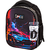 Рюкзак школьный "deVENTE. Choice Lite. Speed Zone" жесткий 38x29x17 см (17 л) вес 800 г, 1 отд. на молнии с разделителями для учебников, 1 отделение с органайзером, 2 боковых кармана сеткой на резинке, эргономичная формоустойчивая вентилируемая спинк