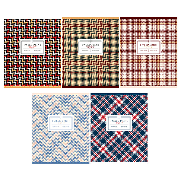 Тетрадь А5 96 листов в линию, BG "Паттерн", обложка мелованный картон, вд-лак, 60 г/м2, суперэконом