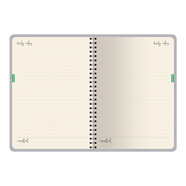 Ежедневник недат А5 на золотом гребне «CUTE DIARY» BV, 136 л., "FLORA.БУКЕТ ОСЕНИ"