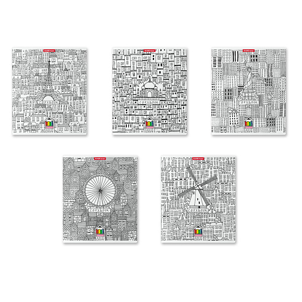 Тетрадь 48 л. кл. "Add Color. Voyage" ErichKrause 