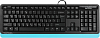 Клавиатура A4Tech Fstyler FK10 черный/синий USB