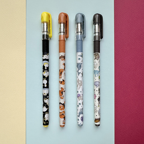 Ручка шариковая 0,5 мм MagicWrite. Гуси. СИНЯЯ