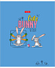 Тетрадь 48 л. кл. "Милый зайка" 65г/кв.м мат.ламин. 5 диз.в блоке скругл.углы