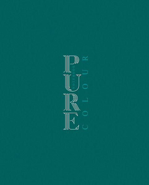 Тетрадь 96 л. кл. "PUREcolour - Малахит "ECO" А5ф  60-65г/кв.м на скобе