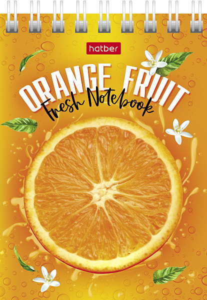 Блокнот А7 40 л. на гребне "Сладкое настроение" клетка, обл. мел.картон 