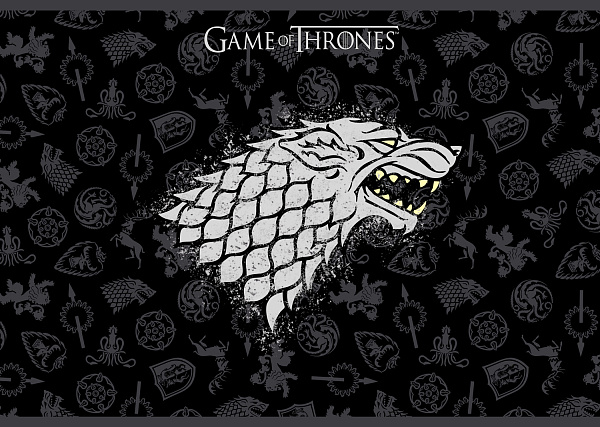 Альбом для рисования 40 листов "Игра престолов" (Game of Thrones) 100г/кв.м