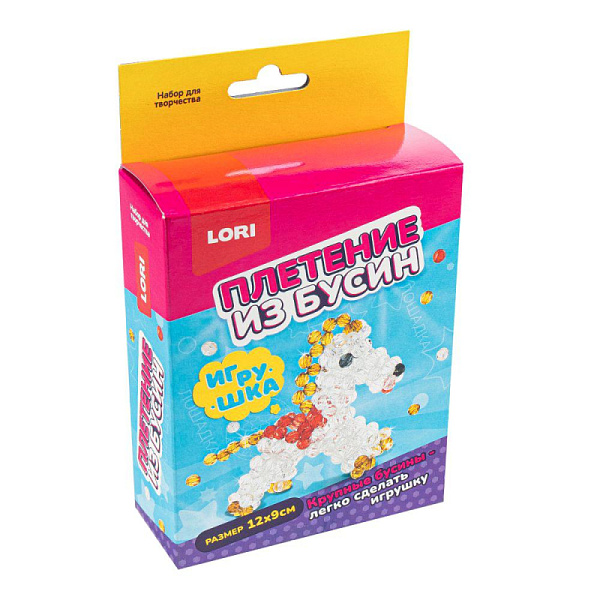 Игрушки. Плетение из бусин "Лошадка"