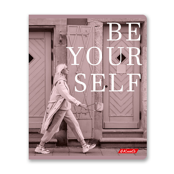 Тетрадь 96 л. кл. "Молодёжная" софт-тач ламинация, A5+ на скобе 60 г/кв.м , белизна 100% 000784 "Светоч"