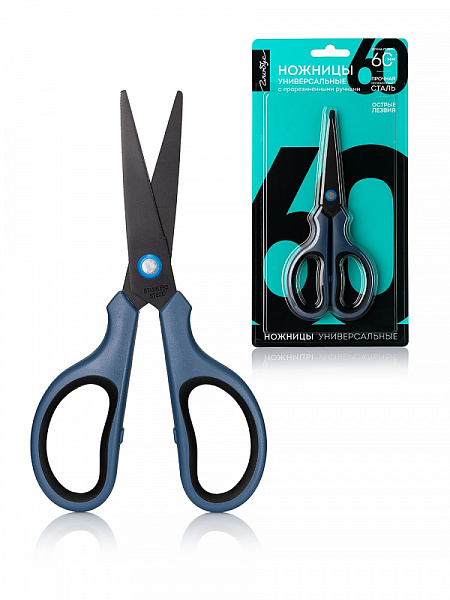 Ножницы длина лезвий 60 мм Глобус блистер