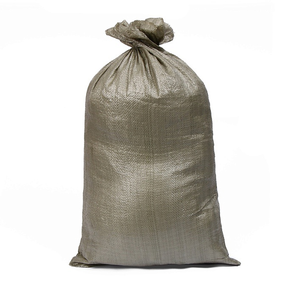 Мешок полипропиленовый 50 х 90 см, для строительного мусора, зеленый, 40 кг