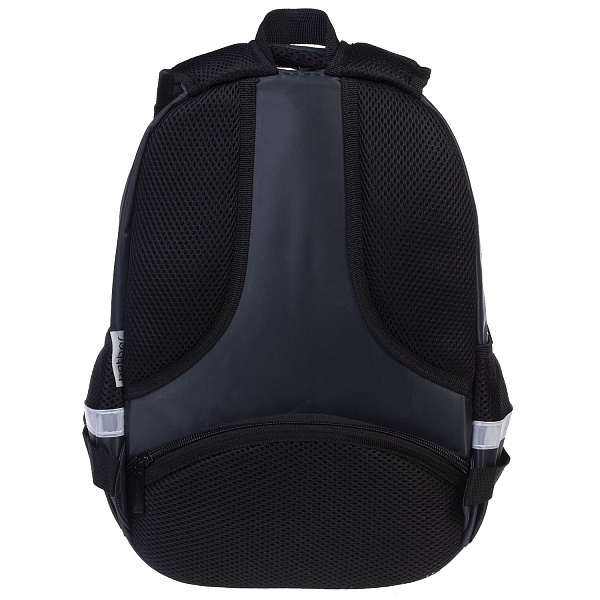 Рюкзак Hatber PRIMARY SCHOOL-Скорость и мощь- 38,5Х26Х17СМ полиэстер нагрудная стяжка светоотраж. 2 отделения 2 кармана и 1 потайной на спинке