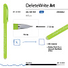 Ручка со стираемыми чернилами "DeleteWrite Art. Гуси" СИНЯЯ 0,5 мм (3 цвета корпуса)