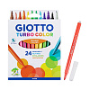 "Giotto" TURBO COLOR Набор фломастеров 24 цв
