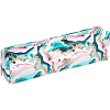 Пенал "Attomex. Marble" 20x7x3,5 см прямоугольный, износостойкая искусственная кожа с рисунком, отделение на молнии, прямоугольной формы для 50 предметов, ассорти 2 дизайна, полноцветная печать