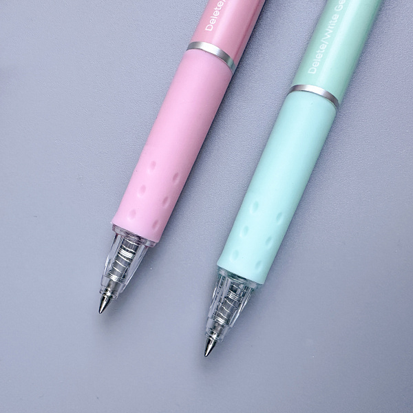 Ручка со стираемыми чернилами "DeleteSlimClick.xPro" Zefir 0.5 ММ, СИНЯЯ (2 ЦВЕТА КОРПУСА) 