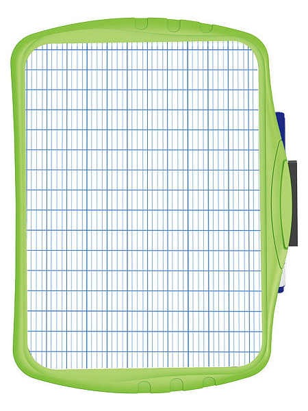 Набор KEYROAD: белая маркерная доска 29X20.5X0.4см, маркер, губка, ассорти, европодвес