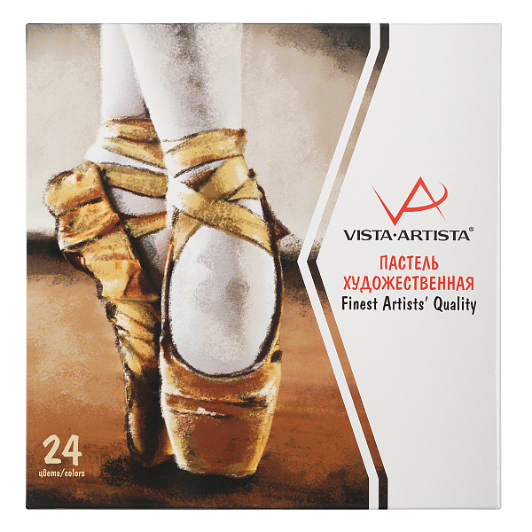 Пастель художественная 24 цв. "VISTA-ARTISTA" 
