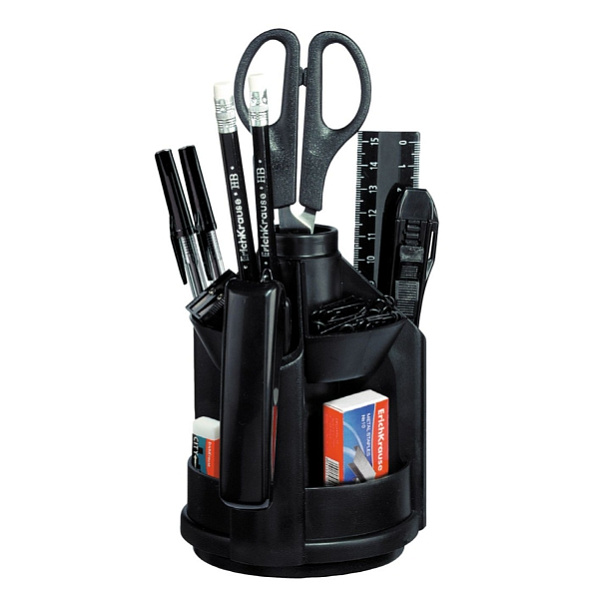 Набор настольный 10 предметов ErichKrause Mini Desk, Classic, черный