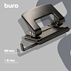Дырокол на 20 л. BURO  металл ассорти отв.:2 с линейкой