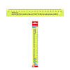 Линейка 20 см с русским алфавитом ErichKrause Neon, желтый, во флоупаке