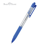 Ручка гелевая 0,4 мм "FineClick" АВТОМАТИЧЕСКАЯ, СИНИЙ