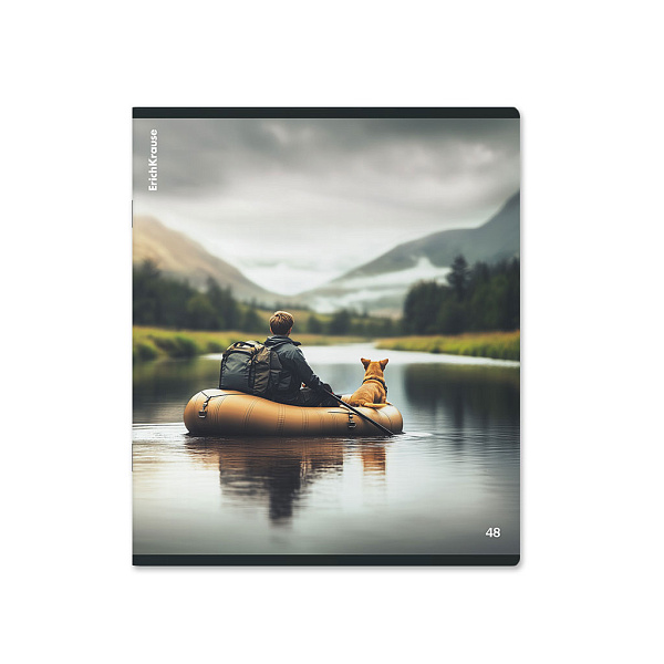 Тетрадь 48 листов в клетку "Friends" глянцевая ламинация  ErichKrause   _MIX-PACK