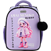 Рюкзак "deVENTE. Junior. Amai Menoko" школьный жесткий 35x27x13 см (14 л) вес 800 г, плотный износостойкий полиэстер с водоотталкивающей пропиткой, 2 отделения (одно отделение на молнии с разделителями для учебников и органайзером, другое отделение н