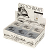 Ластик-клячка "SKETCH&ART" ХУДОЖЕСТВЕННЫЙ БЕЛЫЙ/СЕРЫЙ, в пластиковой коробочке 