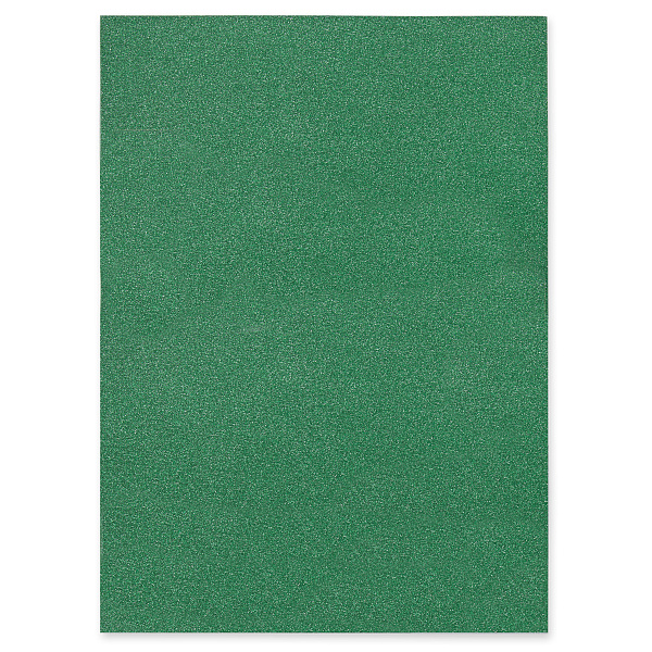 Бумага цветная глиттерная "VISTA-ARTISTA"  250 г/м2 A4 21 х 29.7 см. 06 - зеленый (green)