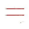 Карандаш ч/г ErichKrause® Classic 100 HB Пластиковый шестигранный (в коробке)