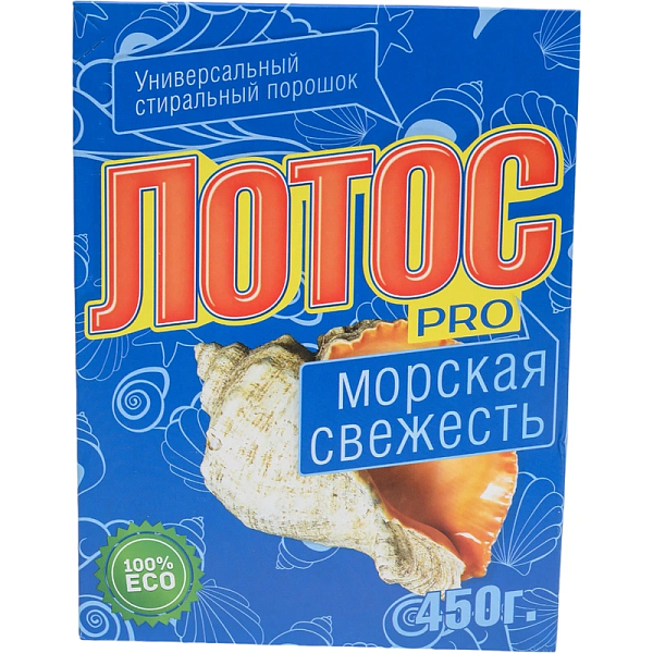 Порошок "ЛОТОС" ручная стирка 450 гр картон
