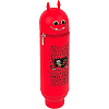 Пенал "deVENTE. Monster" 21(18)x6x6 см, фигурный, силиконовый, красный