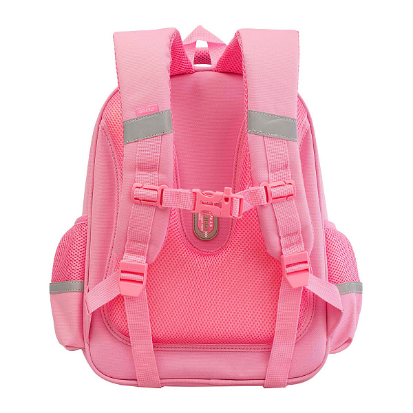 Рюкзак школьный с картхолдером на держателе (/2 розовый)