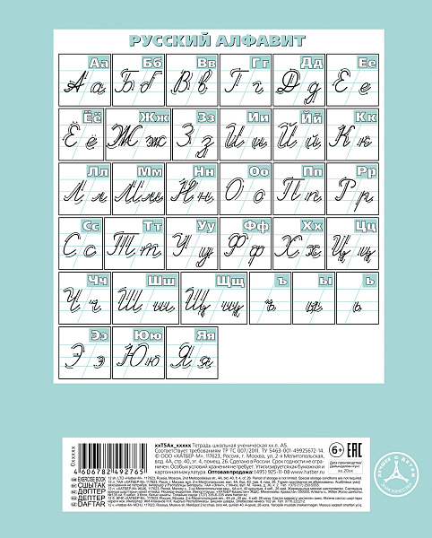 Тетрадь 12 листов в косую линию NEWtone PASTEL Зеленый нефрит Класс "A" 80гр/кв.м скругл.углы "Premium"